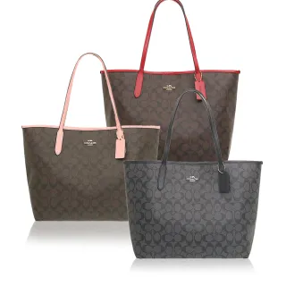 COACH 馬車經典緹花C LOGO托特包(卡其淺藍) 歷史價格詳細信息