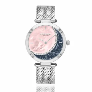 COACH Park 水鑽圈 銀白色錶盤 銀色不鏽鋼錶帶 石英 女士手錶 14503652 歷史價格詳細信息