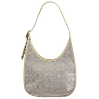 COACH淺褐防刮皮革L型拉鍊萬用手拿包 歷史價格詳細信息