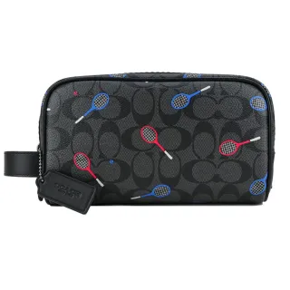 【COACH】COACH黑字印花LOGO花朵刺繡設計純棉圓領短袖T恤(玫瑰雲朵粉) 歷史價格詳細信息