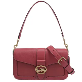 COACH 金屬馬車荔枝皮革對折拉鍊短夾(黑色) 歷史價格詳細信息