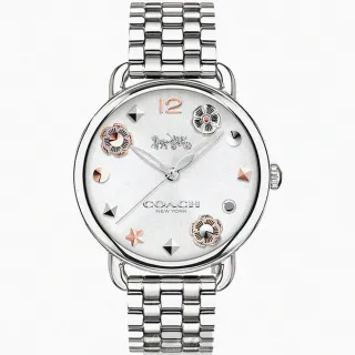 【COACH】COACH蔻馳女錶型號CH00113(白色錶面玫瑰金錶殼玫瑰金色米蘭錶帶款) 歷史價格詳細信息