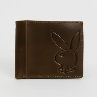 PLAYBOY - 基本短夾附零錢袋  Black Knight系列 - 黑色 歷史價格詳細信息