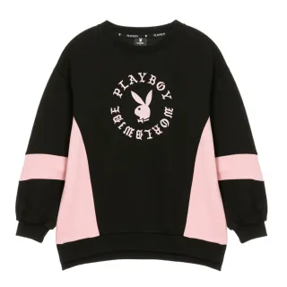 【PLAYBOY】袖圈拼色帽T(黑色) 價格比較,價格查詢,歷史價格詳細信息