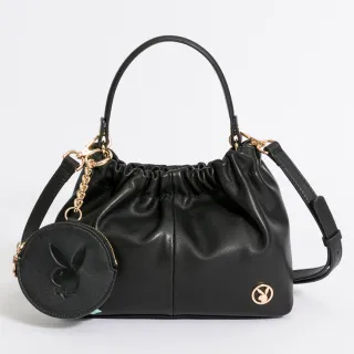 PLAYBOY - 手提包附長背帶 Graceful系列 - 米白色 歷史價格詳細信息