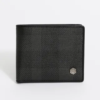 PLAYBOY - 基本短夾附零錢袋  Black Knight系列 - 黑色 歷史價格詳細信息