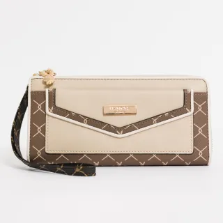 PLAYBOY - 長夾附長鍊帶 Refined系列 - 米白色 歷史價格詳細信息