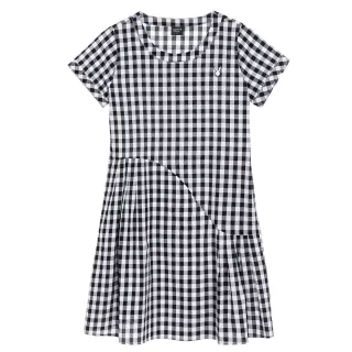 【PLAYBOY】黑白格紋抓褶上衣(黑白格子) 歷史價格詳細信息