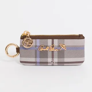 【Arnold Palmer 雨傘】零錢包附補妝鏡 Twins系列(卡其色) 歷史價格詳細信息