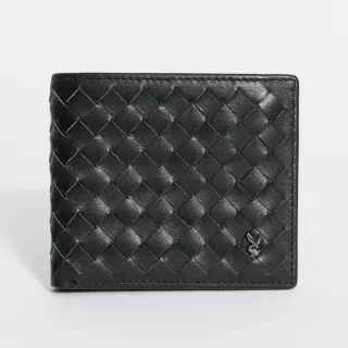 PLAYBOY - 基本短夾附零錢袋  Black Knight系列 - 黑色 歷史價格詳細信息