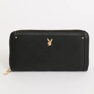 【PLAYBOY】拉鏈長夾 Emblem系列(黑色) 歷史價格詳細信息