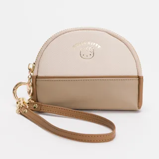 【Arnold Palmer 雨傘】零錢包附補妝鏡 Twins系列(卡其色) 歷史價格詳細信息