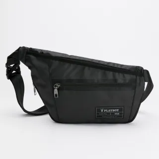 PLAYBOY - 單肩背包 Tough系列 - 黑色 歷史價格詳細信息
