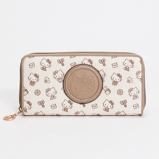 【Arnold Palmer 雨傘】拉鍊長夾 Cherry Blossom系列(黑白色) 歷史價格詳細信息