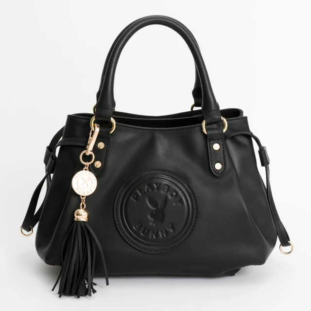 【PLAYBOY】小手提包附長背帶  Minimalist系列(黑色) 歷史價格詳細信息