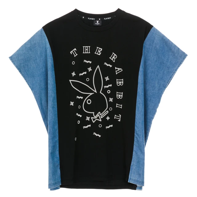 【PLAYBOY】肩拼接三色螺紋外套(黑色) 歷史價格詳細信息