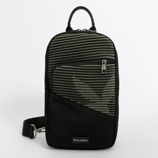 PLAYBOY - 單肩背包 Racing系列 - 黑色 歷史價格詳細信息