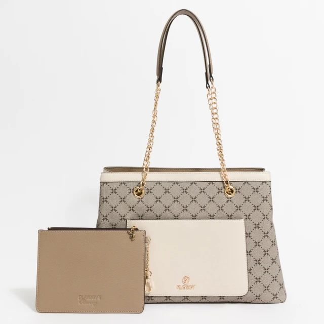 【PLAYBOY】托特包 Oat milk 燕麥奶兔兔系列(卡其色) 歷史價格詳細信息