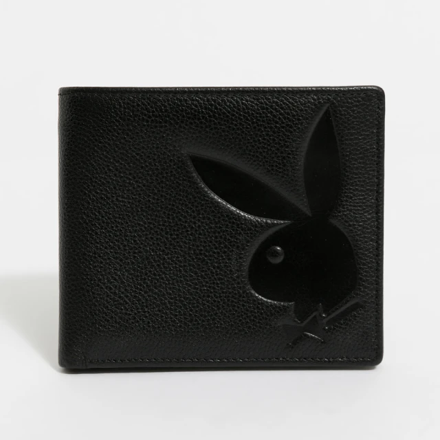 PLAYBOY - 基本短夾附零錢袋  Black Knight系列 - 黑色 歷史價格詳細信息