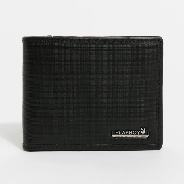 【PLAYBOY】短夾附零錢袋 Defense系列(黑色) 歷史價格詳細信息
