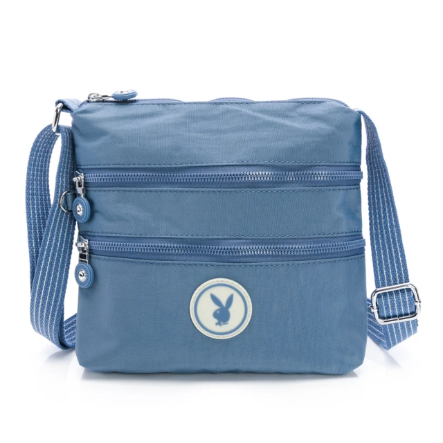 PLAYBOY - 大斜背包  Simple life系列 - 藍色 歷史價格詳細信息