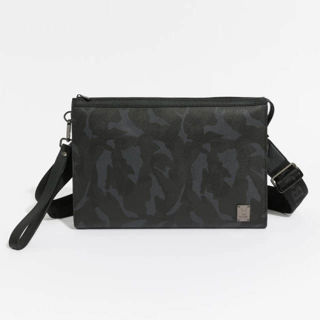 【PLAYBOY】手拿包附手挽帶 Fusion系列(藍色) 歷史價格詳細信息