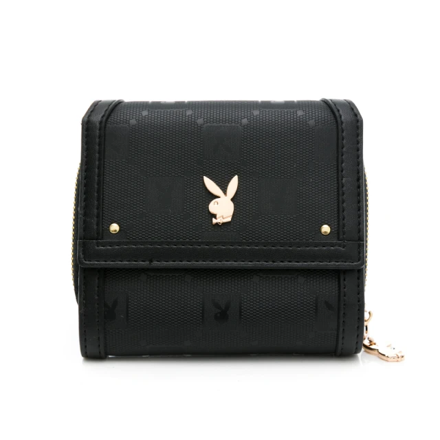 【PLAYBOY】短夾 Brilliant系列(黑色) 歷史價格詳細信息