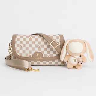 PLAYBOY - 斜背包 Bubble Bunny系列 - 卡其色 歷史價格詳細信息
