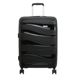 【上品箱包】(24吋) 黑色 十字勳章 ABS+PC 航空級拉桿 減震萬向輪 鋁合金包角 登機箱/旅行箱/拉桿箱/行李箱 歷史價格詳細信息