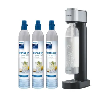 【Philips 飛利浦】氣泡水機+鋼瓶x3(ADD4902/913X3) 歷史價格詳細信息