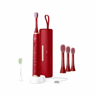 【PHILIPS 飛利浦】Sonicare 輕柔系列專用-輕柔按摩刷頭三入組(紅)HX2013/03 歷史價格詳細信息