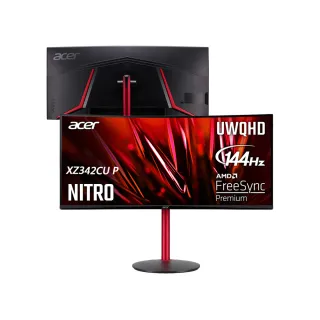 【Acer 宏碁】XZ342CU S3 34型 VA 2K 180Hz曲面電腦螢幕(1500R/21:9/HDR400/內建喇叭/1ms) 歷史價格詳細信息