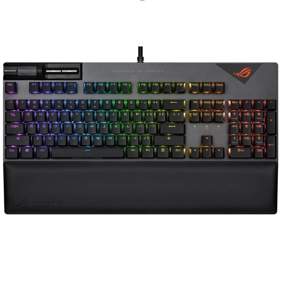 華碩 ASUS ROG Strix Flare II 青軸 電競鍵盤 有線 鍵盤 機械式 NX 背光 遊戲鍵盤 AS41 歷史價格詳細信息