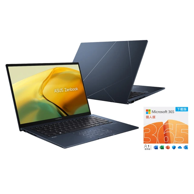 ASUS UX3402ZA Zenbook14 2.5K 筆電 i7-1260P/16G/512G/Win11 紳士藍 歷史價格詳細信息