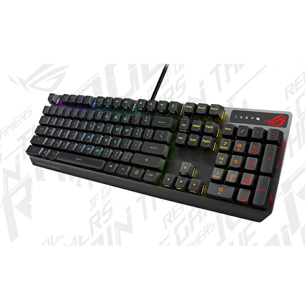 ASUS 華碩 ROG STRIX SCOPE RX-BL 電競鍵盤 有線 青軸 FPS IP56 歷史價格詳細信息