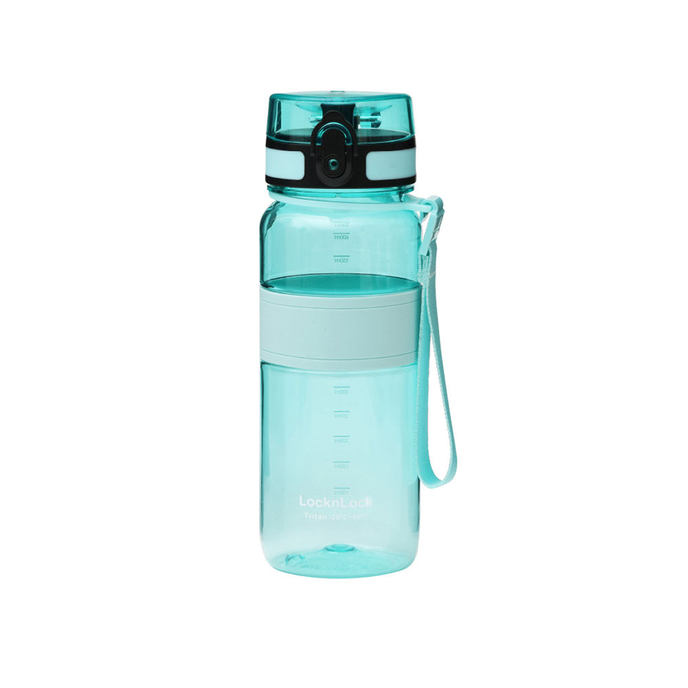 【LocknLock 樂扣樂扣】Tritan優質矽膠提帶運動水壺/580ml(三色任選/一鍵彈蓋吸管水瓶) 歷史價格詳細信息