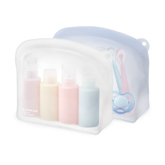 【樂扣樂扣】白金矽膠好站密封袋1200ml-2入 歷史價格詳細信息