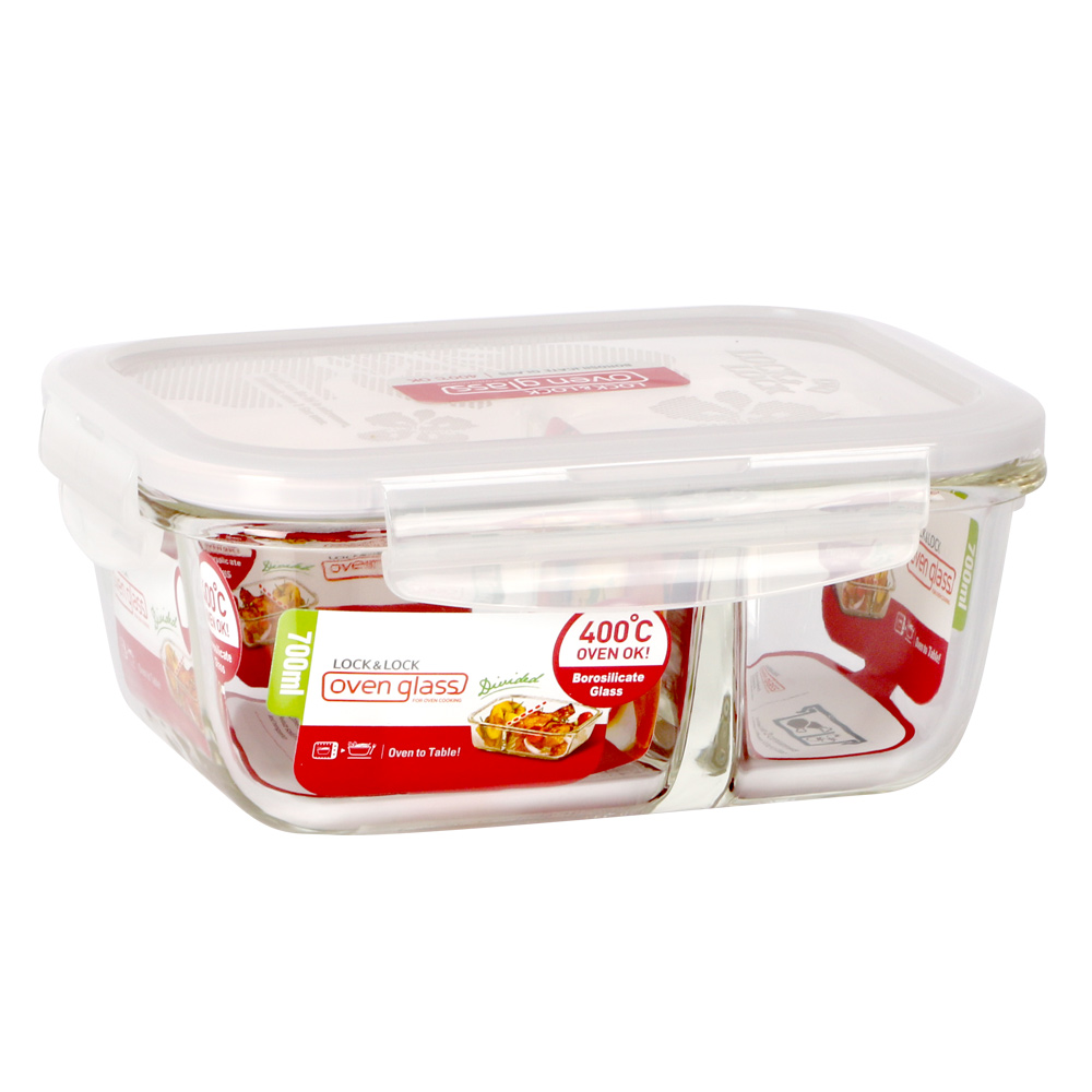 樂扣樂扣耐熱分隔玻璃700ML1+1絕配組 歷史價格詳細信息