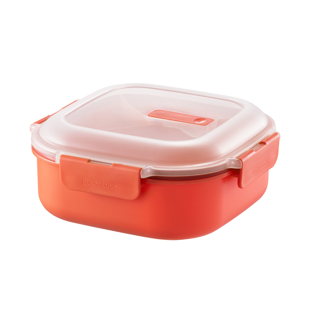 【樂扣樂扣】三分隔耐熱玻璃保鮮盒1+1超值組/正方形800ML 歷史價格詳細信息