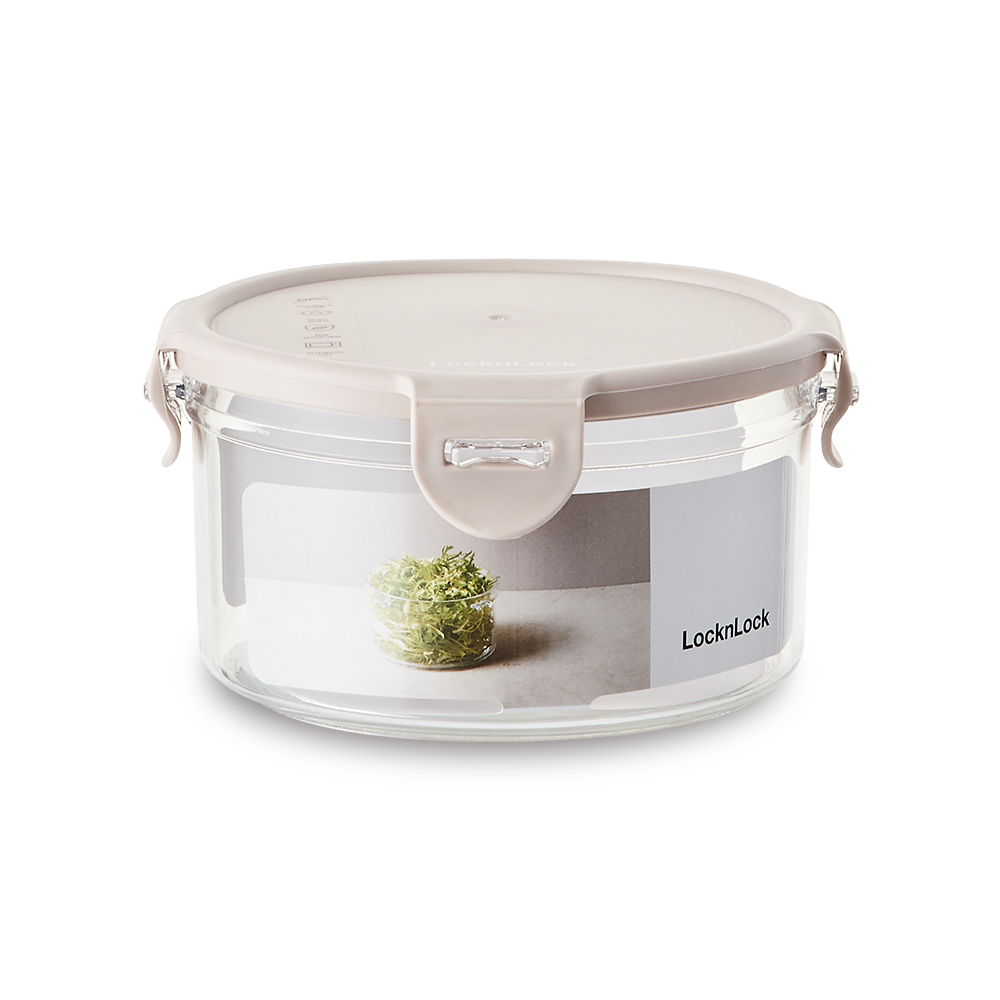 LocknLock樂扣樂扣純淨保鮮盒/320ML/圓形/粉色 歷史價格詳細信息