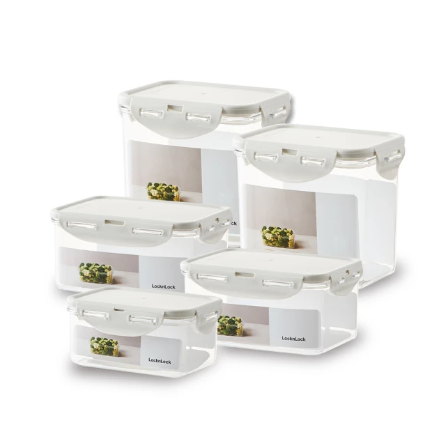 LocknLock樂扣樂扣 純淨抗菌保鮮盒-長方型(1L)【愛買】 歷史價格詳細信息