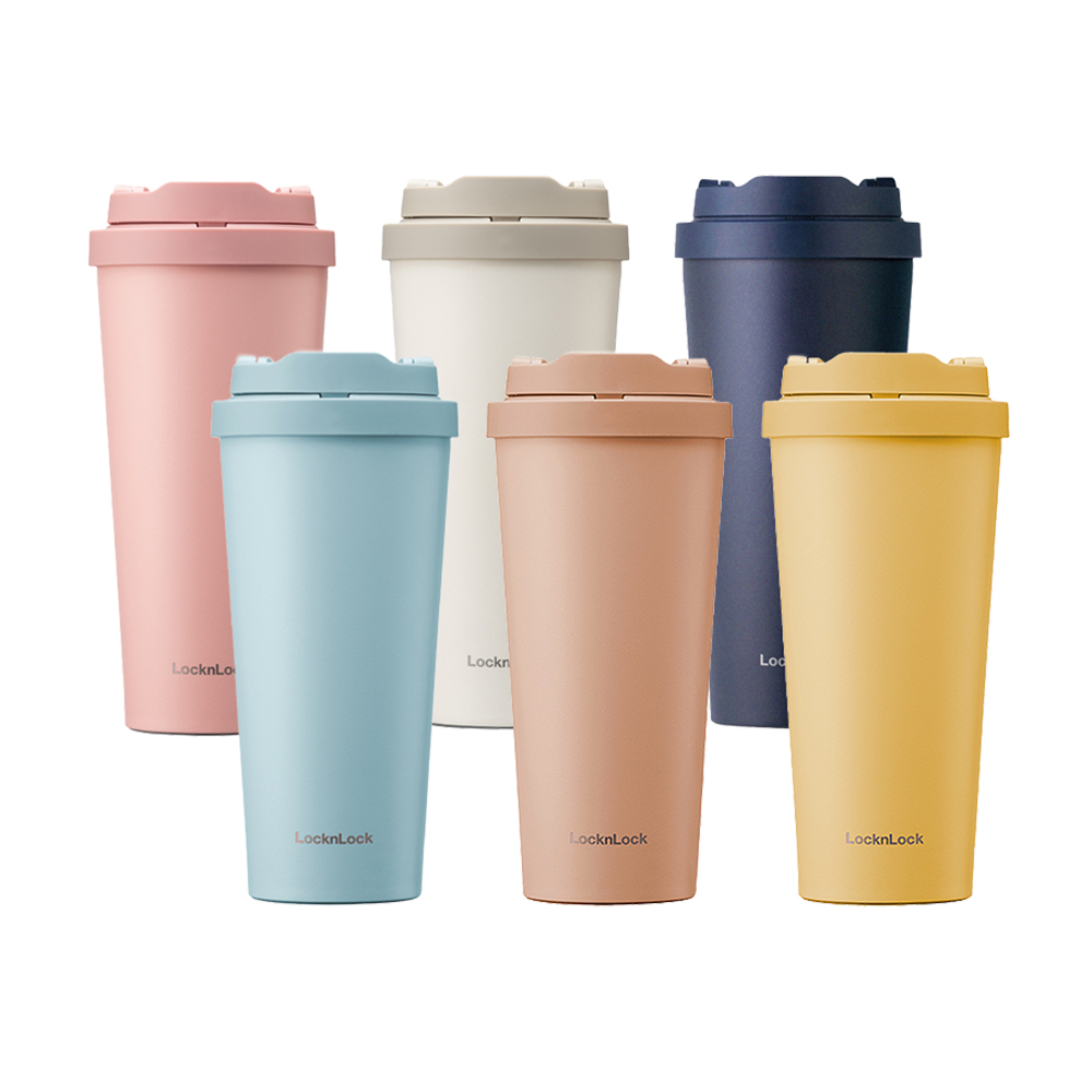 LocknLock 樂扣樂扣 韓風簡約彈跳316不鏽鋼咖啡杯 隨行杯 550ml 歷史價格詳細信息