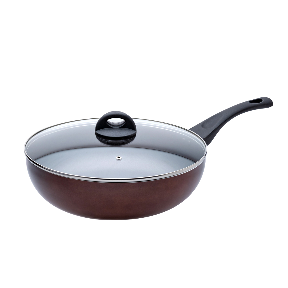 【CookPower 鍋寶】鈦頂極不沾鍋平底鍋三件組28CM-IH/電磁爐適用(28煎+蓋+鏟) 歷史價格詳細信息