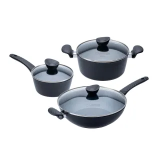 【CookPower 鍋寶】石墨烯藍鑽IH不沾鍋雙鍋優選組(30炒含蓋+18湯含蓋) IH/電磁爐適用 歷史價格詳細信息