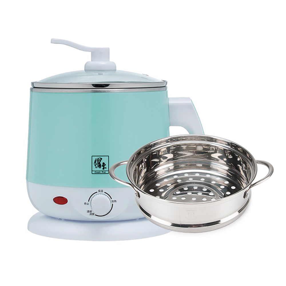 【CookPower 鍋寶】316雙層防燙多功能美食鍋(霧白)+316雙層保溫快煮壺(粉紅)-萬用組 歷史價格詳細信息