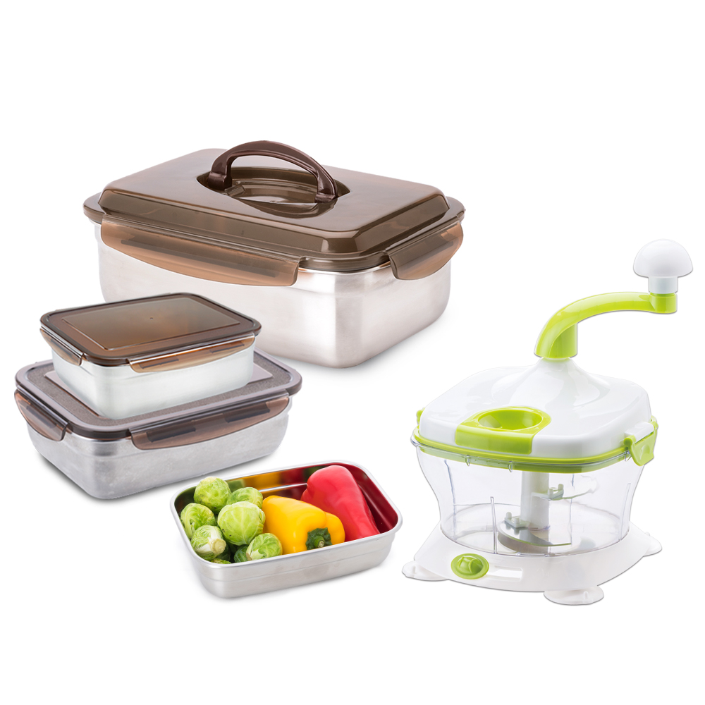 CookPower 鍋寶 316不鏽鋼保鮮盒-組合品 現貨 廠商直送 歷史價格詳細信息