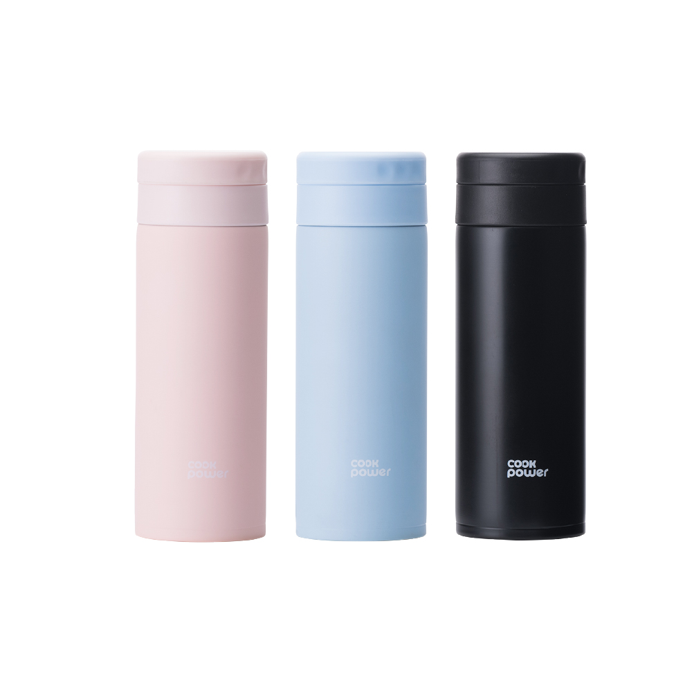 【CookPower 鍋寶】超真空輕量保溫杯二入組550ml+400ml (暮光黑+蔚海藍) 歷史價格詳細信息