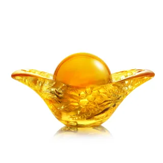 琉璃元寶【聚寶招財】????財源廣進 元寶聚財 金元寶黃色人工琉璃水晶裝飾 米缸聚寶盆裝飾 by 我型我色 歷史價格詳細信息