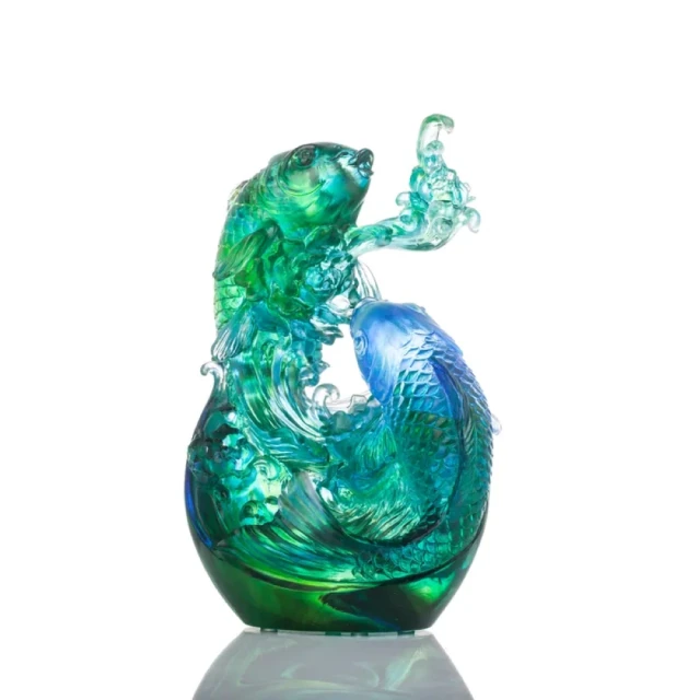 【琉璃工房】舞錦繡 加 底座11*11*5cm(海天神行 升官、轉職、退休、合作、開業、企業贈禮等) 歷史價格詳細信息