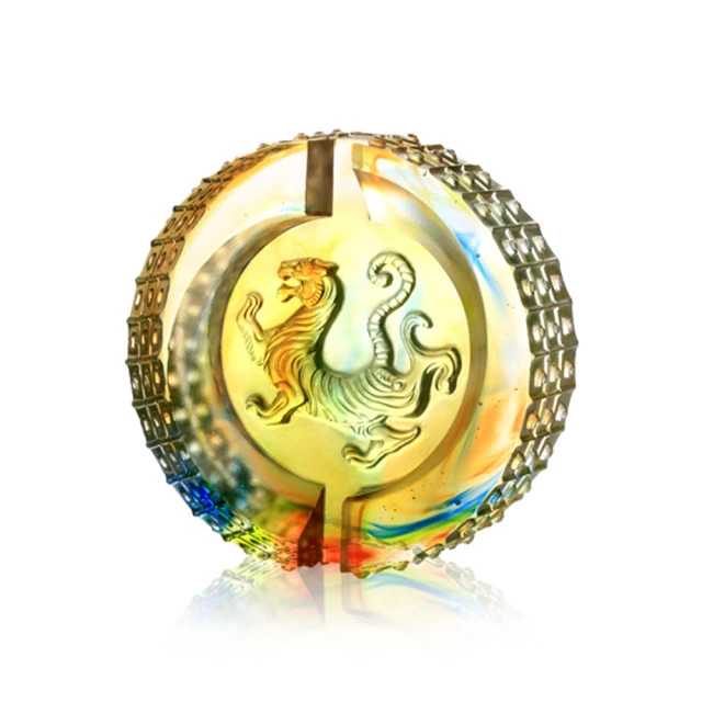 【琉璃工房 LIULI】祥獸拱璧-朱雀華(適合收藏  搬家 升官 生日 節日贈禮) 歷史價格詳細信息